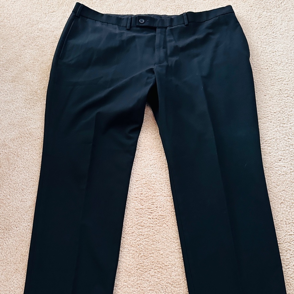 SALE $15 Van Heusen Classic Black Dress Pants - Picture 5 of 5